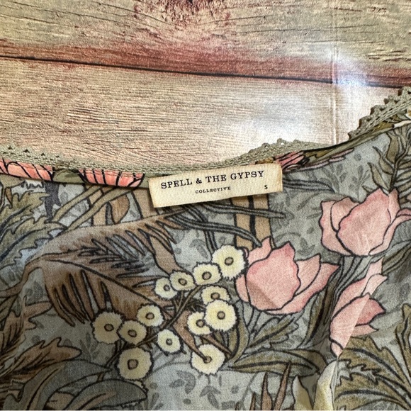 Spell & The Gypsy Jungle Crop Top - Picture 3 of 6